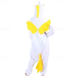 Adults' Character Nightwear Onesie Costume Carnival Costume Unicorn Cat Onesie Pajamas Kigurumi Pajamas For Men and Women Carnival Cartoon