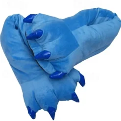 Adults' Kigurumi Pajamas Slippers Nightwear Camouflage Monster Solid Colored Onesie Pajamas Cotton Cosplay For Women's Boys Girls' Halloween Animal Sleepwear Cartoon Festival / Holiday Costumes