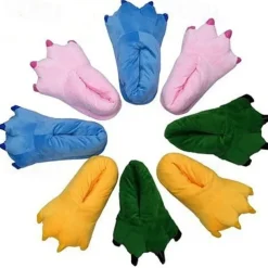 Adults' Kigurumi Pajamas Slippers Nightwear Camouflage Monster Solid Colored Onesie Pajamas Cotton Cosplay For Women's Boys Girls' Halloween Animal Sleepwear Cartoon Festival / Holiday Costumes