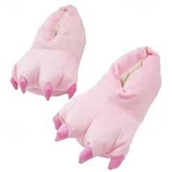 Adults' Kigurumi Pajamas Slippers Nightwear Camouflage Monster Solid Colored Onesie Pajamas Cotton Cosplay For Women's Boys Girls' Halloween Animal Sleepwear Cartoon Festival / Holiday Costumes