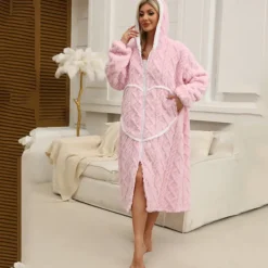Adults' Solid Color Bathrobe Pajamas Nightwear Cartoon Onesie Pajamas Kigurumi Pajamas Pajamas For Men and Women Carnival Masquerade Cartoon
