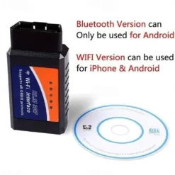 Advanced WIFI Bluetooth OBDII OBD2 ELM327 Car Diagnostic Scanner Code Reader for IOS&Android
