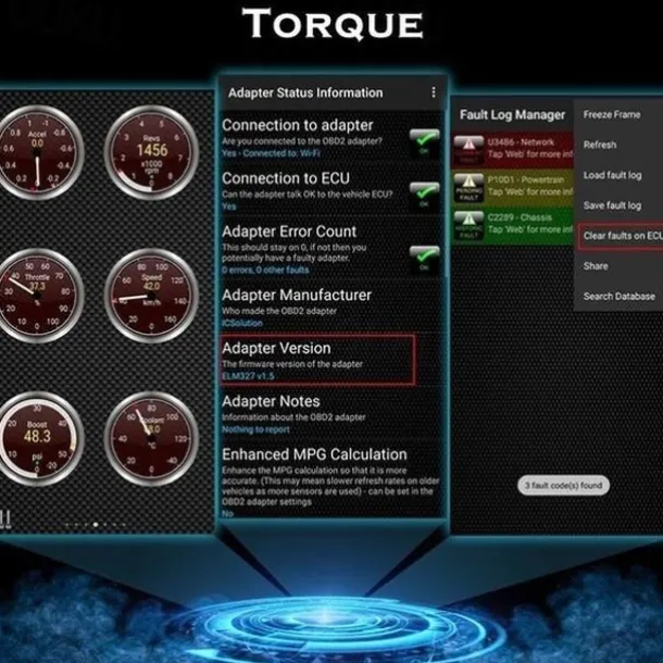 Advanced WIFI Bluetooth OBDII OBD2 ELM327 Car Diagnostic Scanner Code Reader for IOS&Android