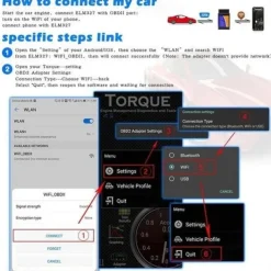 Advanced WIFI Bluetooth OBDII OBD2 ELM327 Car Diagnostic Scanner Code Reader for IOS&Android