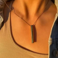 Aerosolry Breathlace,Stainless Steel Pendant Necklace Whistle for Meditation, Mindfulness, Breathing Techniques, Stress Relief, and Anxiety Reduction during Yoga