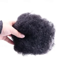 Afro Kinkys Bulk Human Hair Afro Kinkys Bulk 100% Human Hair for Micro Loc Mini Twists,30 Gram Each Package Human Hair Afro Kinky Bulk Can be Dyed and Bleached