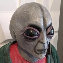 Alien Halloween Mask Halloween Props Realistic Mask Funny Scary Costume Adults' Men's Women's Halloween Carnival Mardi Gras Easy Halloween Costumes Dress Up