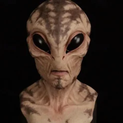Alien Halloween Mask Halloween Props Realistic Mask Funny Scary Costume Adults' Men's Women's Halloween Carnival Mardi Gras Easy Halloween Costumes Dress Up