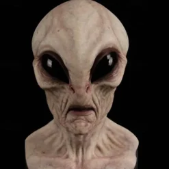 Alien Halloween Mask Halloween Props Realistic Mask Funny Scary Costume Adults' Men's Women's Halloween Carnival Mardi Gras Easy Halloween Costumes Dress Up