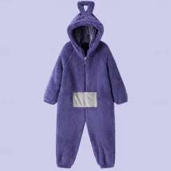 Alien Teletubbies Halloween Cosplay Costume Kigurumi Pajamas Onesies Cosplay Kid's Boys' Girls' Carnival Masquerade Mardi Gras Party / Evening Easy Halloween Costumes Dress Up