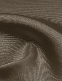 A-Line Cocktail Dresses Elegant Dress Formal Wedding Tea Length 3/4 Length Sleeve Shirt Collar Satin with Flroal Beading Lace