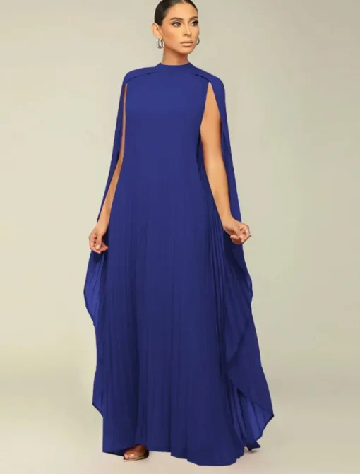 A-Line Quinceanera Dresses Elegant Dress Formal Wedding Floor Length Long Sleeve High Neck Chiffon with Pleats