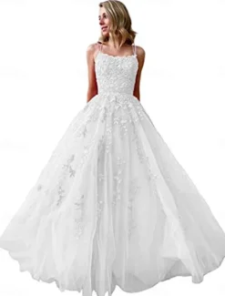 A-Line Quinceanera Dresses Elegant Dress Performance Christmas Floor Length Sleeveless Square Neck Chiffon Backless with Pleats