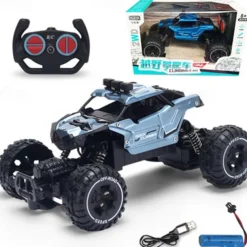 Alloy Climbing Car Charging Radio-controlled Car Electric Remote Control Off-road Car Boy Toy Car