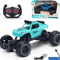 Alloy Climbing Car Charging Radio-controlled Car Electric Remote Control Off-road Car Boy Toy Car