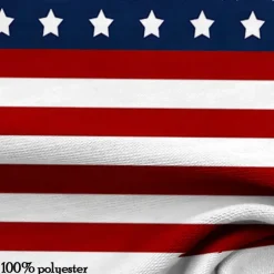 American Independence Day Men's American Flag Veterans Polo Shirts Golf Shirt Short Sleeve Polo Shirts Collared Shirts Casual Streetwear Vacation Wear Party Outfits Buttons 3D Print Spring & Summer