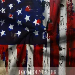 American Independence Day Men's American Flag Veterans Polo Shirts Golf Shirt Short Sleeve Polo Shirts Collared Shirts Casual Streetwear Vacation Wear Party Outfits Buttons 3D Print Spring & Summer