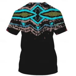 American Indian Native American T-shirt Anime Cartoon Anime 3D 3D Harajuku Graphic For Couple's Men's Women's Adults' Masquerade Back To School 3D Print