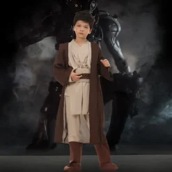 Anakin Skywalker Jedi Knight Halloween Cosplay Costume Outfits Obi-Wan Kenobi Movie / TV Theme Costumes Kid's Boys' Masquerade Party / Evening Easy Halloween Costumes Dress Up