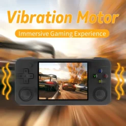 ANBERNIC RG35XX H Handheld Game Console, 3.5 Inch HD Screen Portable Audio Video Player, Double Rocker Handheld Retro Game Console