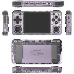 ANBERNIC RG35XX H Handheld Game Console, 3.5 Inch HD Screen Portable Audio Video Player, Double Rocker Handheld Retro Game Console