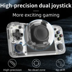 ANBERNIC RG35XX H Handheld Game Console, 3.5 Inch HD Screen Portable Audio Video Player, Double Rocker Handheld Retro Game Console