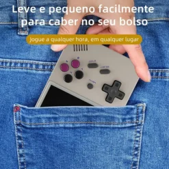 ANBERNIC RG35XX Retro Handheld Game Console Linux System 3.5 Inch IPS Screen Portable Pocket Video Player 10000+ Games Boy Gift, Christmas Birthday Party Gifts for Friends and Children