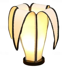 Ancient Banana Lamp Atmosphere Floor Lamp Personality Living Room Bedroom Study Decoration Desk Lamp 110-240V