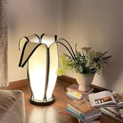 Ancient Banana Lamp Atmosphere Floor Lamp Personality Living Room Bedroom Study Decoration Desk Lamp 110-240V