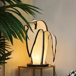 Ancient Banana Lamp Atmosphere Floor Lamp Personality Living Room Bedroom Study Decoration Desk Lamp 110-240V