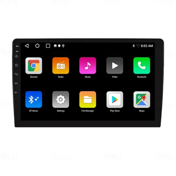 Android 12 2 Din for Universal Car Radio Multimedia Player GPS Navigation Car Audio Stereo Head Unit 10.1 Inch Speakers wifi