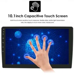 Android 12 2 Din for Universal Car Radio Multimedia Player GPS Navigation Car Audio Stereo Head Unit 10.1 Inch Speakers wifi