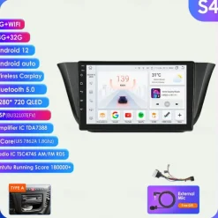 Android 12 Auto Car Radio Video Multimedia Player For Iveco Daily 2013-2021 Navigation GPS