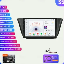 Android 12 Auto Car Radio Video Multimedia Player For Iveco Daily 2013-2021 Navigation GPS