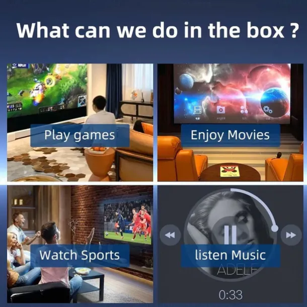 Android 12 X1TV Cortex-A53 8GB 1GB