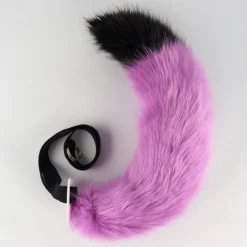 Animal Cosplay Costumes Faux Fur Cat Fox Wolf Furry Tail and Ears Headband for Carnival Party Costume Accessories