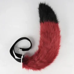 Animal Cosplay Costumes Faux Fur Cat Fox Wolf Furry Tail and Ears Headband for Carnival Party Costume Accessories