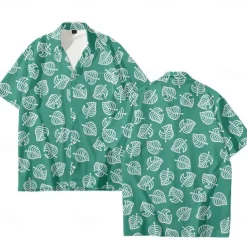 Animal Crossing Tom Nook Blouse / Shirt Anime Cartoon Anime 3D 3D Harajuku Graphic For Men's Adults' Carnival Masquerade Back To School 3D Print