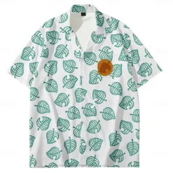 Animal Crossing Tom Nook Blouse / Shirt Anime Cartoon Anime 3D 3D Harajuku Graphic For Men's Adults' Carnival Masquerade Back To School 3D Print
