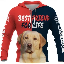 Animal Dog letter Hoodie Cartoon Manga Anime 3D Graphic For Couple's Men's Women's Adults' 3D Print
