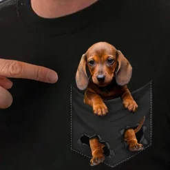 Animal Dog T-shirt Print Street Style For Couple's Men's Women's Adults' Hot Stamping Casual Daily