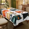 Animal Tablecloths for Family Gathering, Dining Table