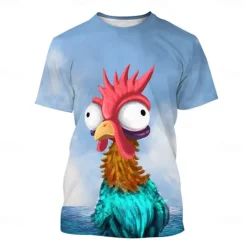 Animal T-shirt Anime 3D Graphic For Couple's Men's Women's Adults' Carnival Masquerade 3D Print Street Casual Daily