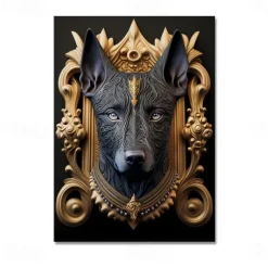 Animal Wall Art Canvas Prints and Posters Abstract Portrait Pictures Decorative Fabric Painting For Living Room Pictures No Frame