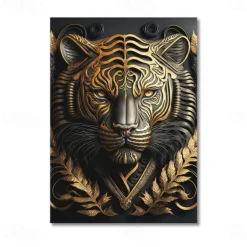 Animal Wall Art Canvas Prints and Posters Abstract Portrait Pictures Decorative Fabric Painting For Living Room Pictures No Frame