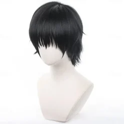 Anime Black Cosplay Party Wigs Halloween Wigs