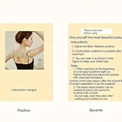 Anti Hunchback Posture Corrector Upper Back Brace for Men and Women Adjustable Back Straightener Support for Back