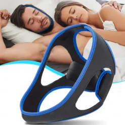 Anti Snoring Devices, 2023 New Anti Snoring Chin Strap Effective Snore Chin Strap for Men Women, Adjustable and Breathable Anti Snore Devices Snoring Reduction Stop Snoring Aids for Better Sleep