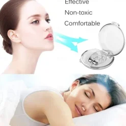 Anti Snoring Devices Silicone Magnetic Anti Snoring Nose Clip, Help Stop Snoring, Quieter Restful Sleep