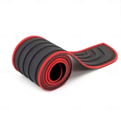 Anti-Scratch Car Trunk Door Sill Protector - Universal Rear Bumper Guard Rubber Trim Pad, 90cm x 7cm